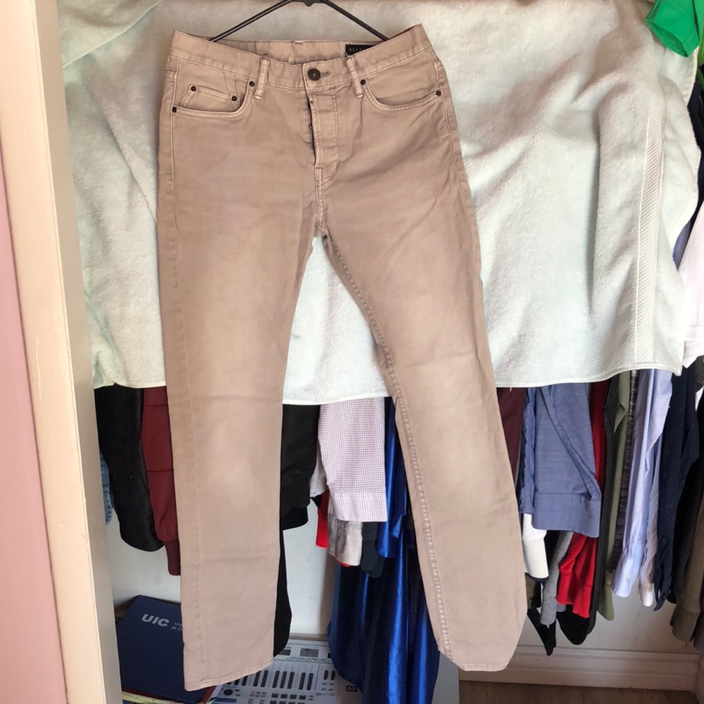All saints Cigarette khaki jeans